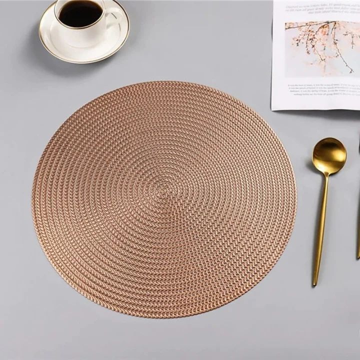 Nordic Round Tablemat-6Pc