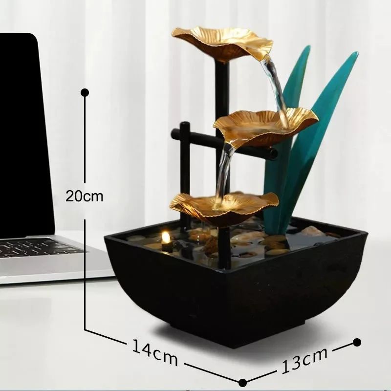 Minimalist 3-Story Fountain