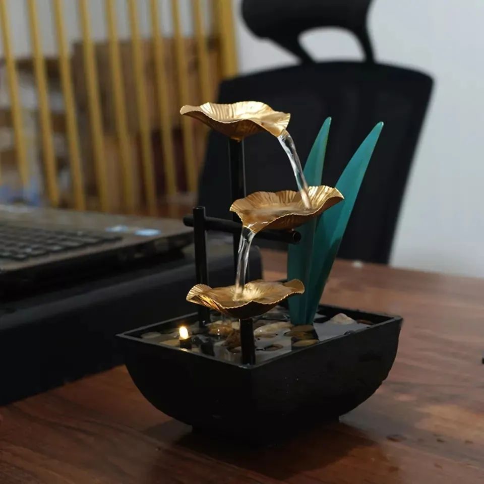 Minimalist 3-Story Fountain