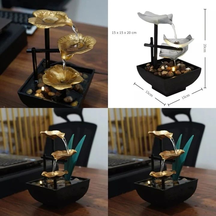 Minimalist 3-Story Fountain