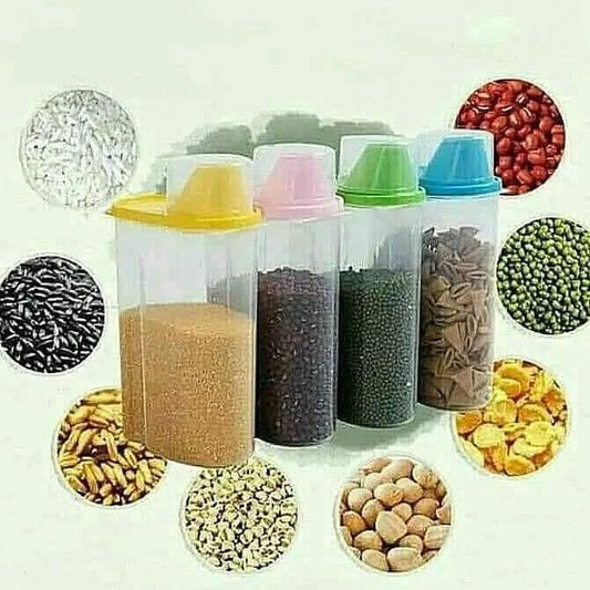 3Pc 2.5L Cereal Storage Containers