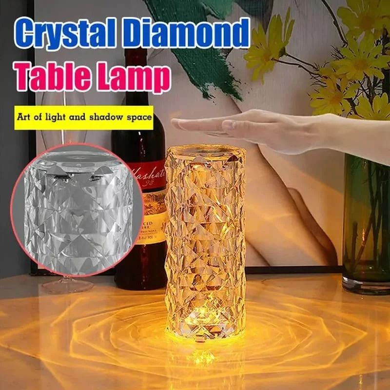 Touch Crystal Table Lamp