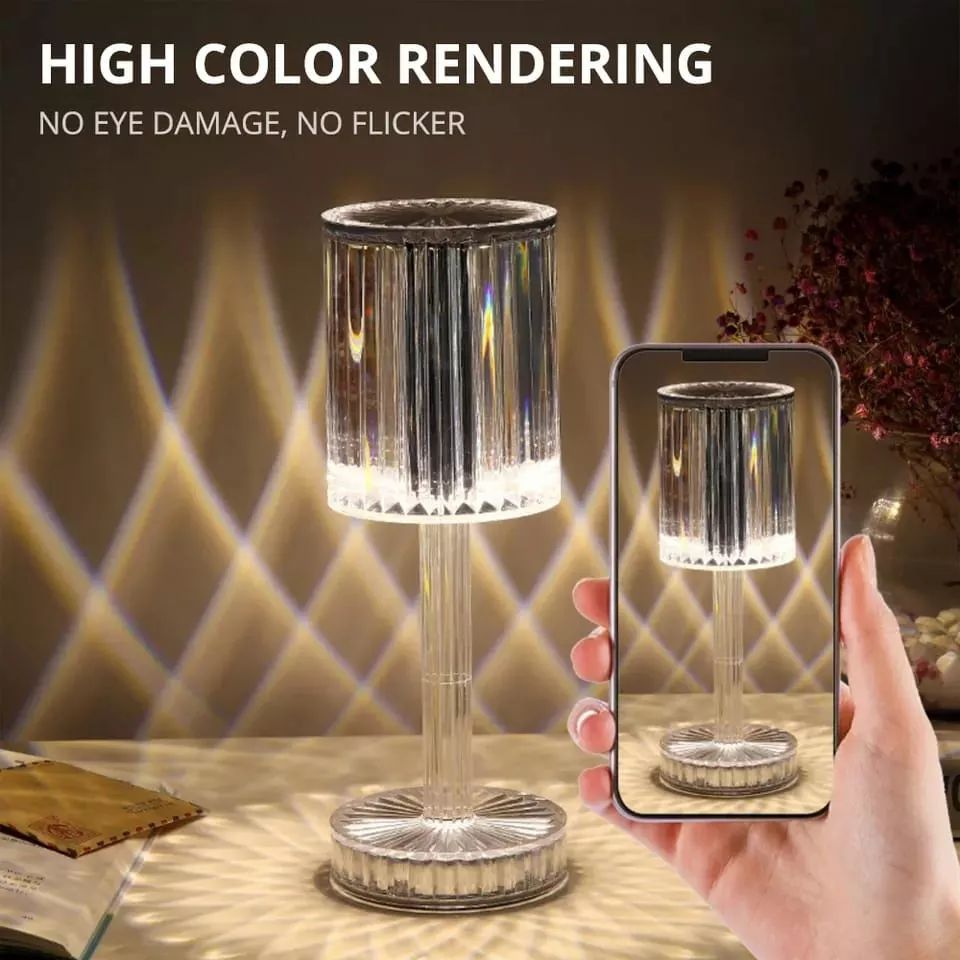 Touch Crystal Table Lamp
