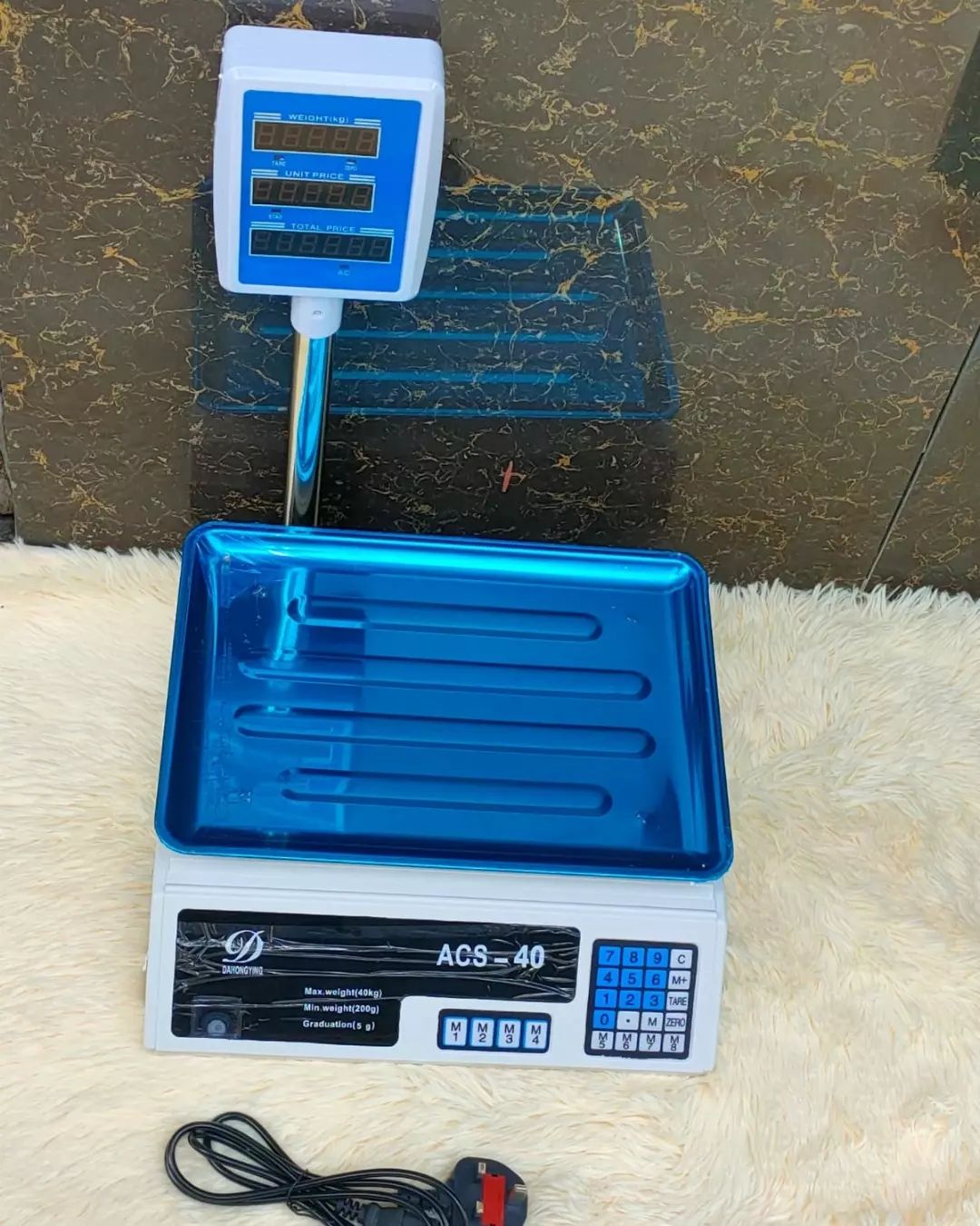 Rechargeable Digital Weighing Scale