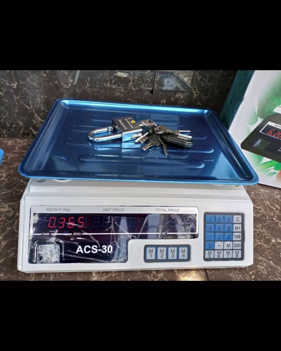 Rechargeable Digital Weighing Scale