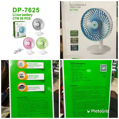 Desktop fan