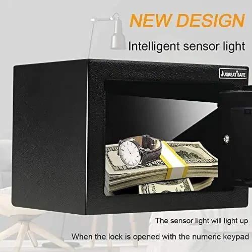Mountable Steel Electronic Digital Mini - Safe Box