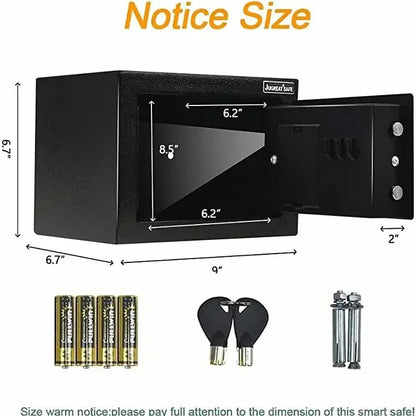 Mountable Steel Electronic Digital Mini - Safe Box
