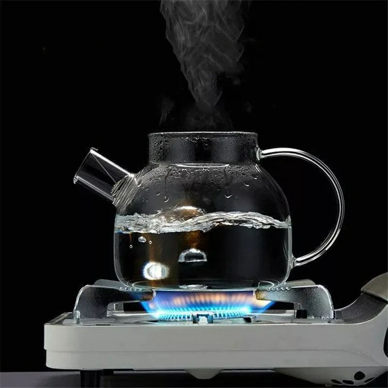 Heat Resistant Borosilicate Tea Pot