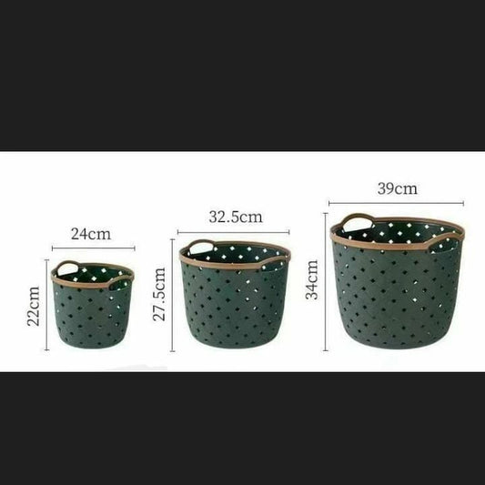 Storage Baskets With Handles