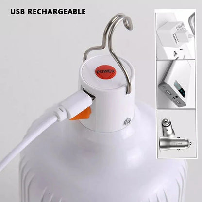 3pc 50Watts  Bright USB Rechargeable Bulb