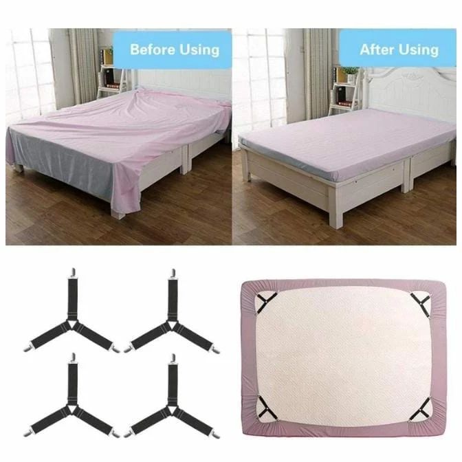 Beddings Fasteners/Grippers 4Pc