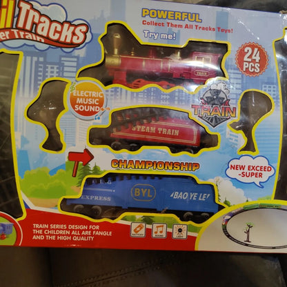 Battery operated kids electric train