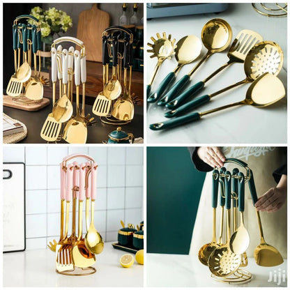 Serving spoon set