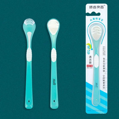 Double Sided Silicone Tongue Cleaner