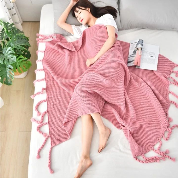 Super Soft/Warm Knitted Throw Blankets