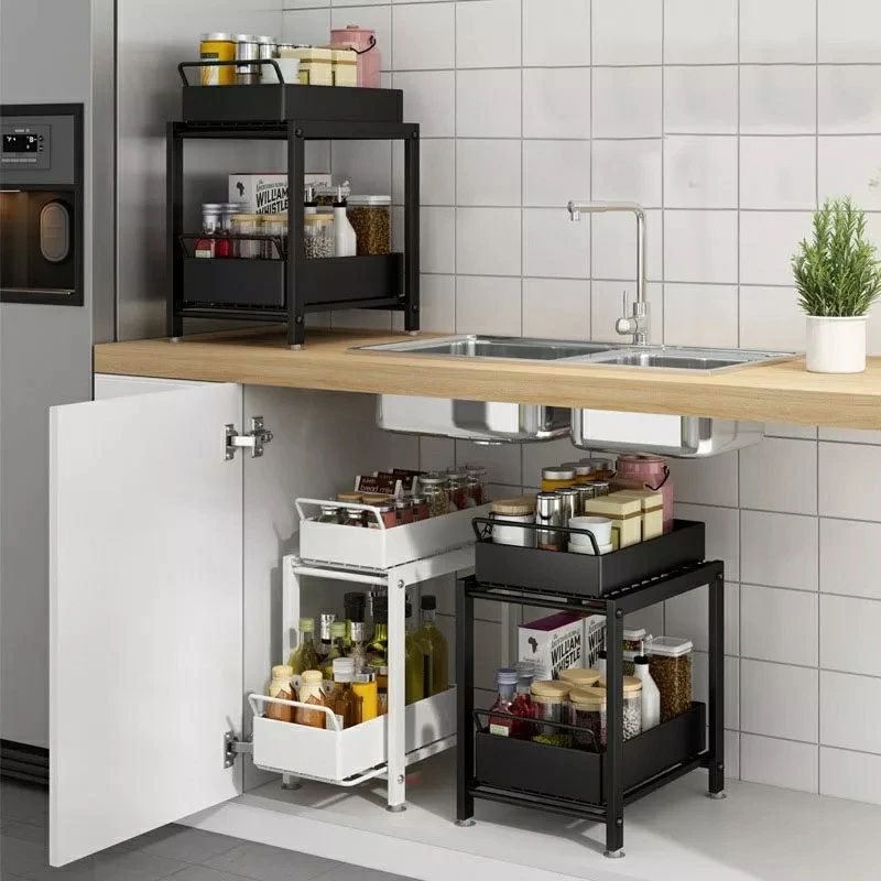 2 Layer Rust Free Metallic Organizer