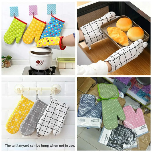 Oven Gloves and Mitten