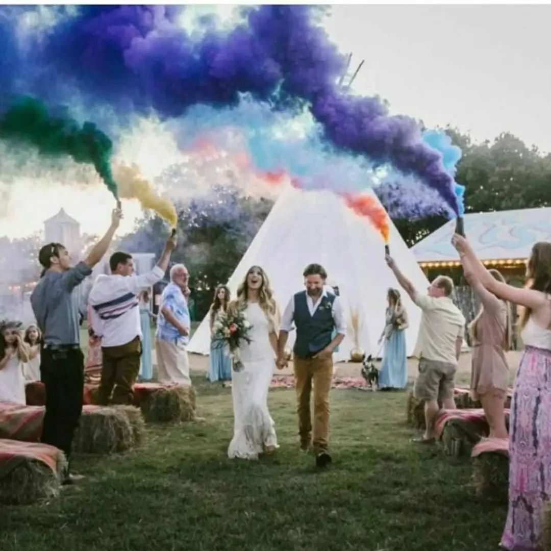 Creative Colourful Event Smoke