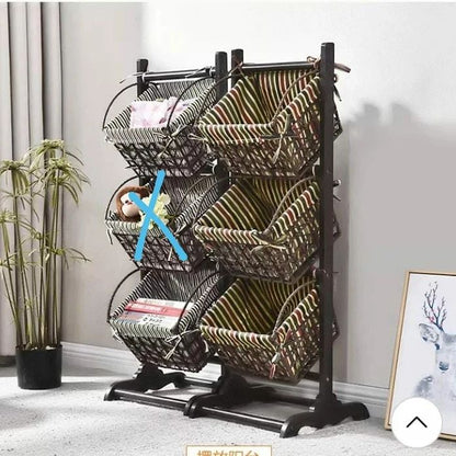 DIY Creative Organizer Wicker Baskets
