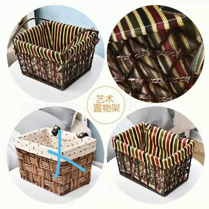 DIY Creative Organizer Wicker Baskets