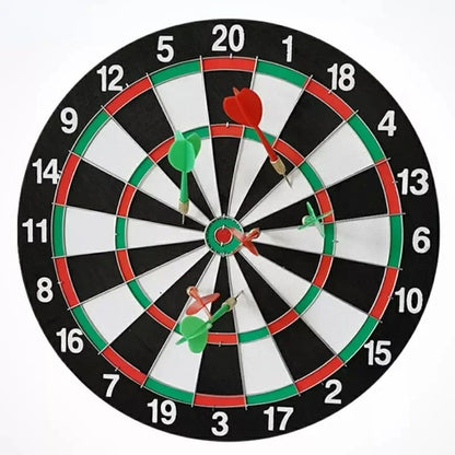 45Cm Dart Board with 6 Darts