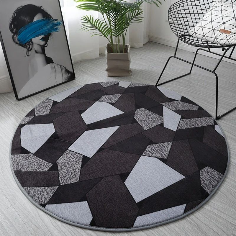 Patterned Round Carpets