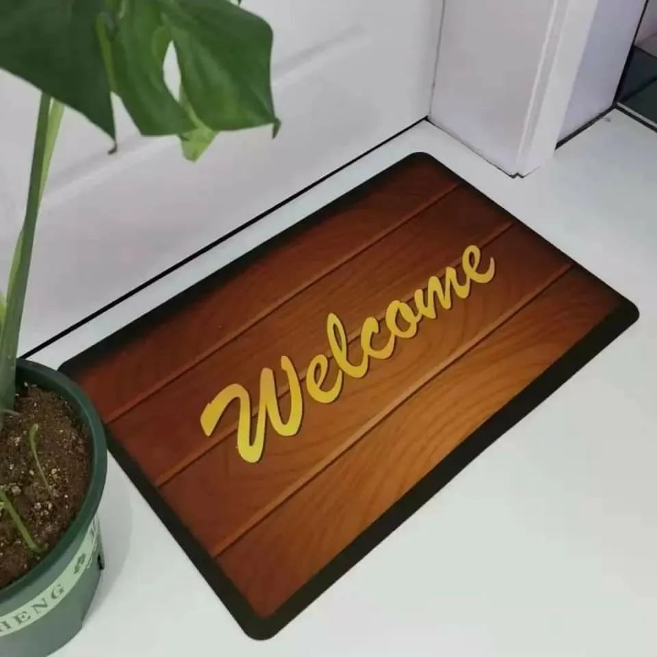 80*50cm Door Mats with Rubber Bottom