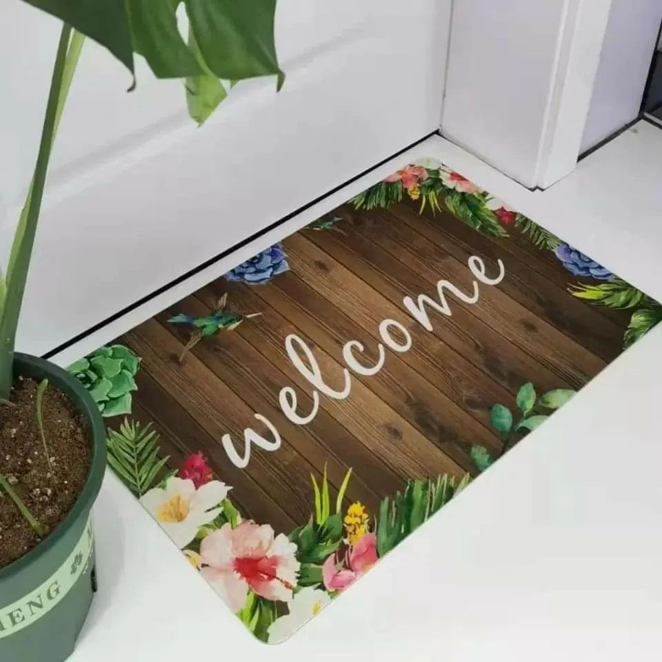 80*50cm Door Mats with Rubber Bottom