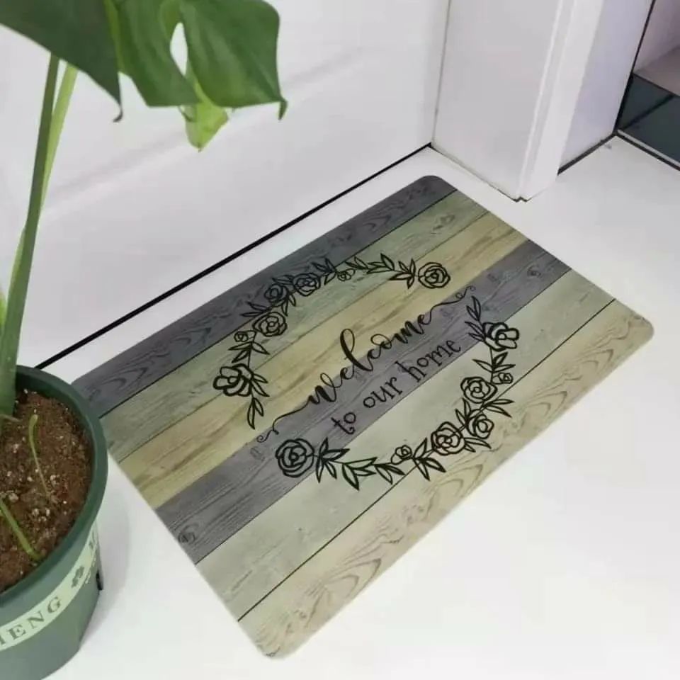 80*50cm Door Mats with Rubber Bottom