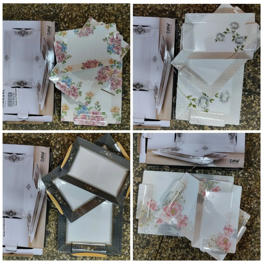 3Pcs Trays Set