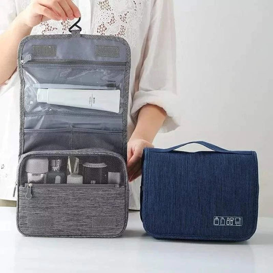 Portable Cosmetic Makeup Toiletry Bags with Hooks