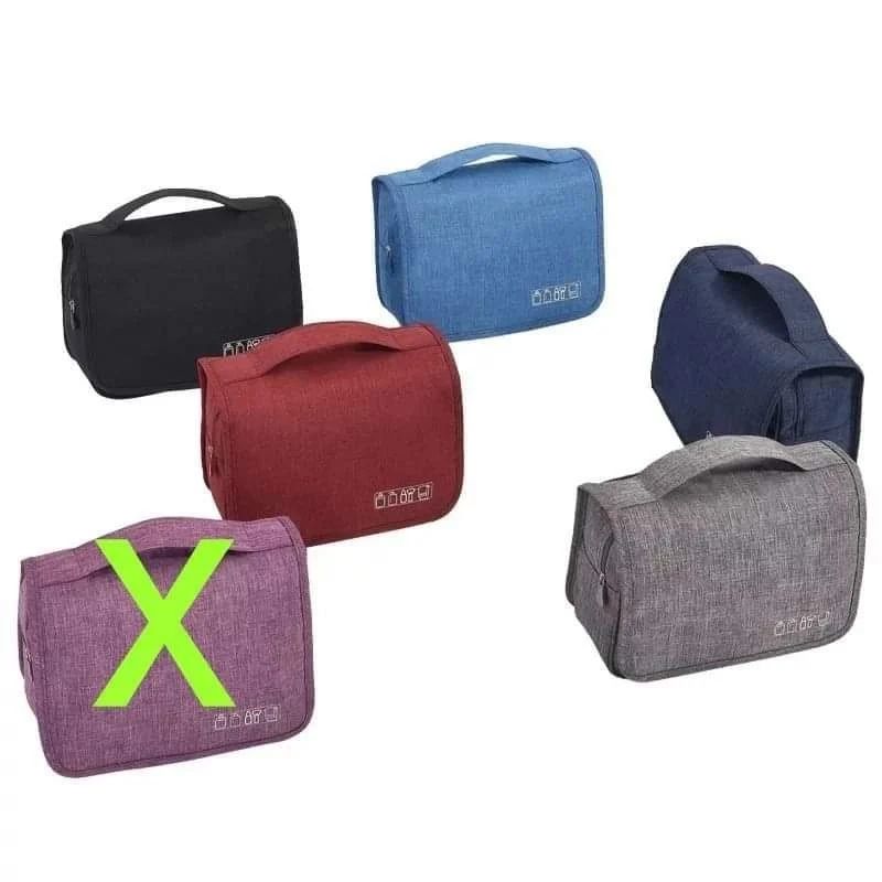 Portable Cosmetic Makeup Toiletry Bags with Hooks