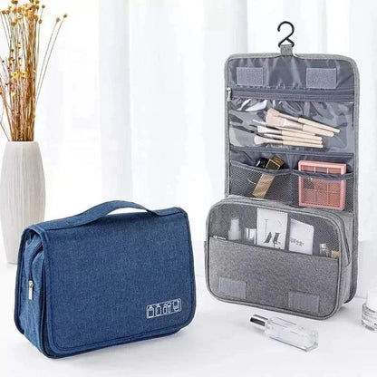 Portable Cosmetic Makeup Toiletry Bags with Hooks