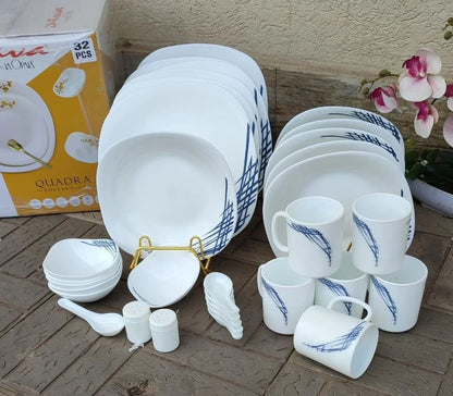 32Pcs Quadra Dinner Set