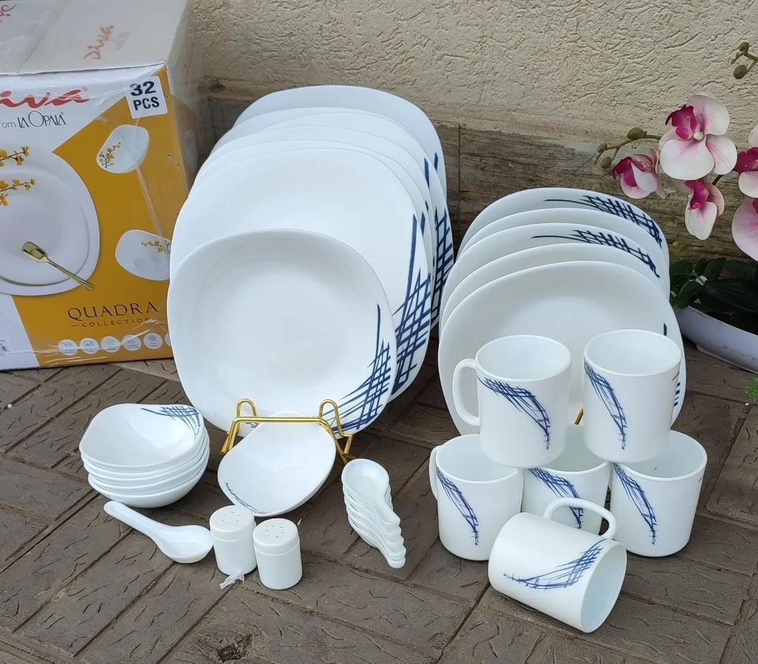 32Pcs Quadra Dinner Set