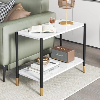 White coffee table