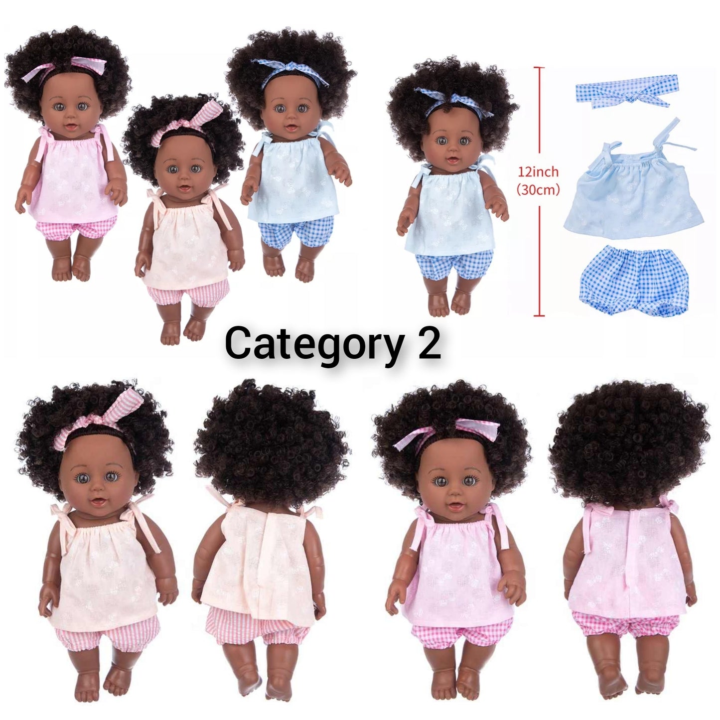 Kids African Dolls