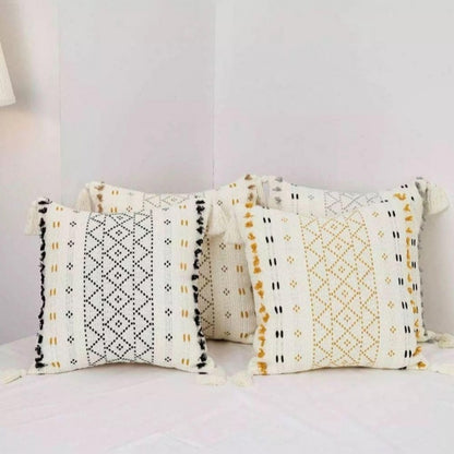 Bohemian Cotton Woven Pillow Cases