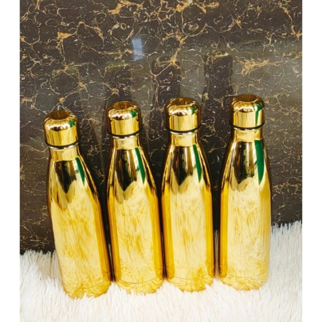 Gold Portable Unbreakable Flasks